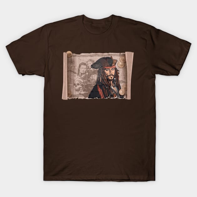 Ahoy Mates! Where's the Rum? T-Shirt by DoodleShawn